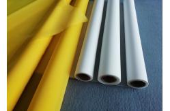 China White / Yellow 110 Monofilament Polyester Mesh Plain Weave 30-70m / Roll supplier