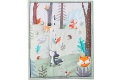 China 3 Piece Soft Crib Bedding Set Baby Crib Sets With Cartoon Style supplier