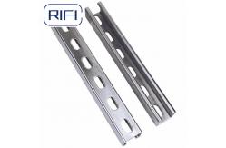 China 41x41 Unistrut Plain Channel Pre Galvanized 12 Gauge Strut Channel supplier