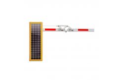 China Remote Control Long Distance Parking Facilities Barrier Mobile Solar Rechargeable Battery supplier