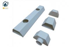 China NFT Hydroponic Growing System Plastic Channel For Home And Commercial Use supplier