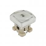 IP40 Momentary DIP Backlit Push Button Switch 30mA 30VDC for sale