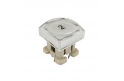 China IP40 Momentary DIP Backlit Push Button Switch 30mA 30VDC supplier