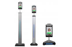 China SDK 10W 350cd/M2 Face Recognition Temperature Scanner supplier