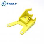 Customized Yellow Injection Molding Parts Precision ABS Components with Carton Box Packaging for sale