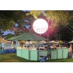 Inflatable LED Moon Balloon Light Decoration Color Party Outdoor Muse Series 400W 160cm for sale