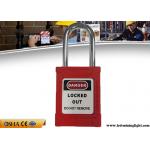 Safety Lockout Padlocks 38 Mm Steel Lock Shackle 53 Mm ABS Lock Body for sale