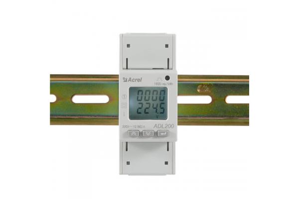 DIN35mm Acrel Din Rail Energy Meter Digital Single Phase LCD MID