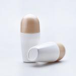 PCR Refillable Large Roller Ball Bottles 2.5oz Empty Hot Stamping Printing for sale