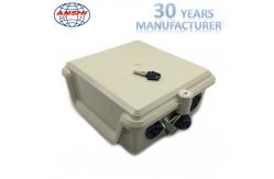 China 10 Paris Distribution Terminal Block / Din Rail Terminal Blocks With Grounding Wire supplier