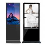 VETO 43 50 55 Inch 4K LCD Advertising Vertical Digital Kiosk Floor standing Touch Screen digital signage for sale