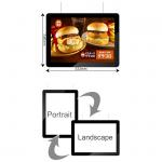 Double-Sdied Real Estate Display Light Box Led Light Box Advertising Hanging Lightbox for sale