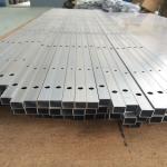 6061 Rectangular Aluminum Pipe Anodized Extruded Alloy Square Tubing Metal Tube for sale