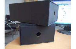 China Foldable Shoe Packaging Box Custom Size Rigid Shoe Box rectangle supplier