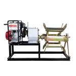 Blade Type Gasoline Cable Pulling Winch Machine Pay Off And Take Up Winch Machine for sale