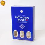 Custom Serum Paper Box For Beauty Care Products Royal Blue Paper Box for sale