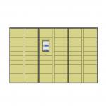 Custom Design Parcel Smart Delivery Locker Metal Cabinet for sale