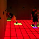 Big Super Grid Challenge Games Led Activate Game Led Floor 30x30cm for sale