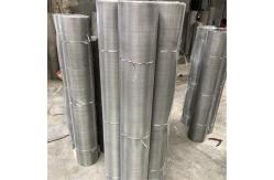China 12 Mesh 304 Stainless Steel Crimped Woven Wire Mesh 1400 Micron supplier
