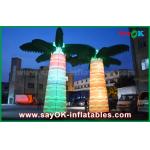Custom White Led Tree Inflatable Lighting Decoration With Air Blower SGS Certificate for sale