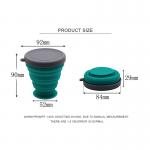 Reusable Collapsible Silicone Coffee Cup