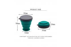 China Reusable Collapsible Silicone Coffee Cup supplier