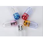 2ml ISO9001 Empty Capsule Shells Golden Single Pill Container