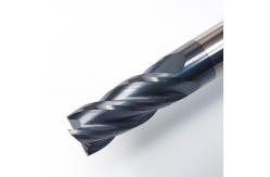 China High Precision Square End Mill 4 Flute End Mill Overall Length 50-150mm supplier
