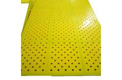 China Round Polyurethane screen panel mat self cleaning vibrating screen mesh 10mm aperture supplier