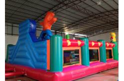 China Manufacturer The Simpsons Inflatable Fun City Inflatable Bouncy House Slide Castle supplier