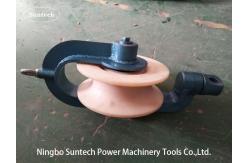 China Overhead Line Round Belt Hold Down Wire Cable Pulley Stringing Block supplier