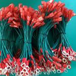 Round Ring Terminal Wires With PVC Jacket Material Customized Wire Harness