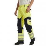 HIVIS Color Rich Cotton Blended Anti Statics Fire Proof Work Trousers With Multi Pockets for sale
