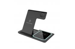 China Smart Chip Foldable Travel Wireless Charger Horizontal Vertical Wireless Charger supplier