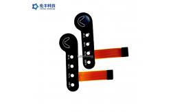 China Fpc Circuit Led Membrane Switch , Matte Surface Membrane Switch Keypad supplier