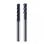 Carbide Flat Endmill Ball Nose CNC Milling Cutter Diamond Coated Cutting Tools for sale