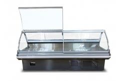 China Commercial Stainless Steel Deli Display Refrigerator Fast Cooling Low Consumption supplier