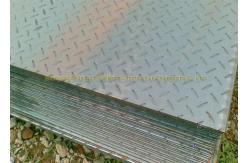 China SGS Galvanized Checker Plate Metal Flooring Sheets ASTM A36 A283GRC supplier
