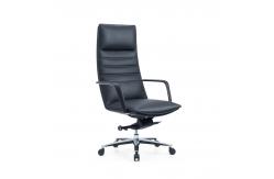 China Comfortable Genuine Leather Swivel Executive Ergonomic Office Chairs supplier