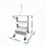 TUYOU Complete Set Medical Imaging Endoscopic Trolley For ENT,Spine And Arthroscope