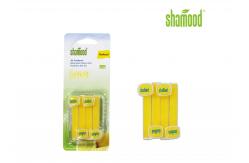 China Lemon Vent Stick Air Freshener Home Vent Air Fresheners 4 Strips / PK supplier