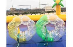 China Children 1000D Clear Ramp Inflatable Zorb Ball For Public supplier