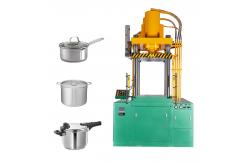 China 380V Steel Pot Making Machine For Fry Pan Pressure Cooker Making supplier