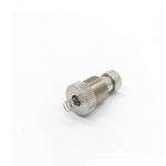 Silver 6 Pin Footswitch 100ohm Spst Momentary Normally Open
