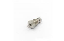 China Silver 6 Pin Footswitch 100ohm Spst Momentary Normally Open supplier