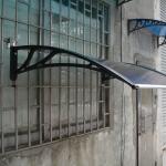 Outdoor Seating PC Canopy Bracket For Polycarbonate Hollow Or Solid Sheet for sale