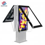 Double Sided FCC IP55 Rating Outdoor LCD Digital Signage For Bussiness for sale