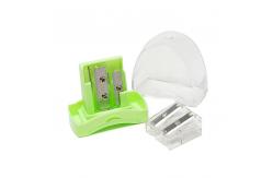 China Silk Printing Fish Pencil Sharpener Trasperant Lid supplier
