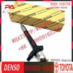 diesel fuel engine injector 095000-6040 23670-0R020 for engine high pressure pump engine injection injector 095000-6040 for sale
