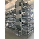 5000 birds Automatic H Type Galvanized Layer Battery Chicken Cage For Poultry Farm House Equipment for sale